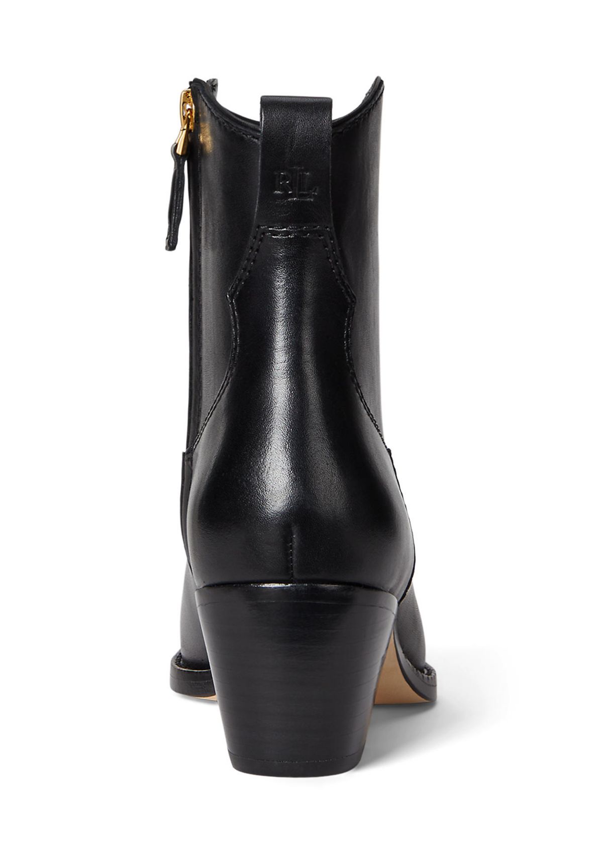 Harpher Burnished Leather Booties