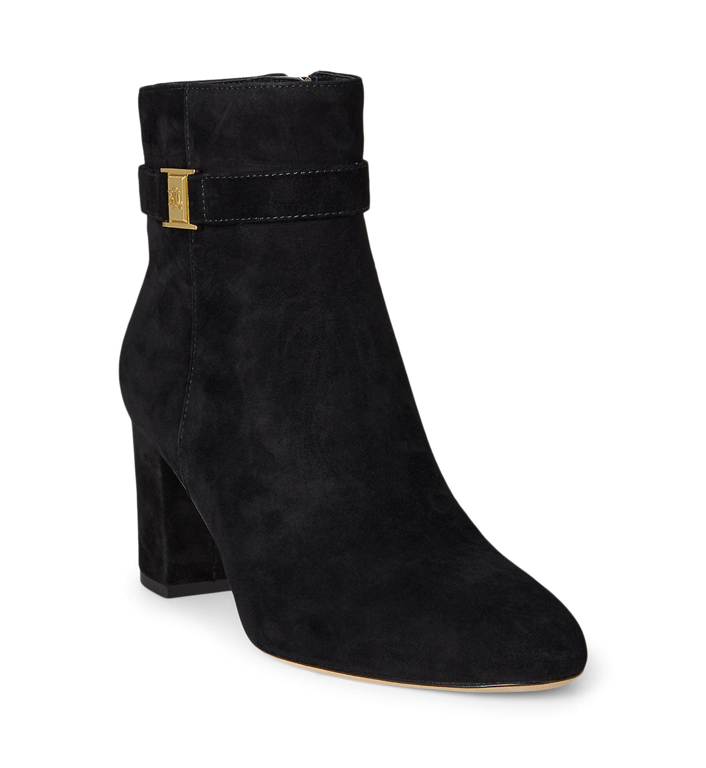 Kellie Suede Bootie Heels