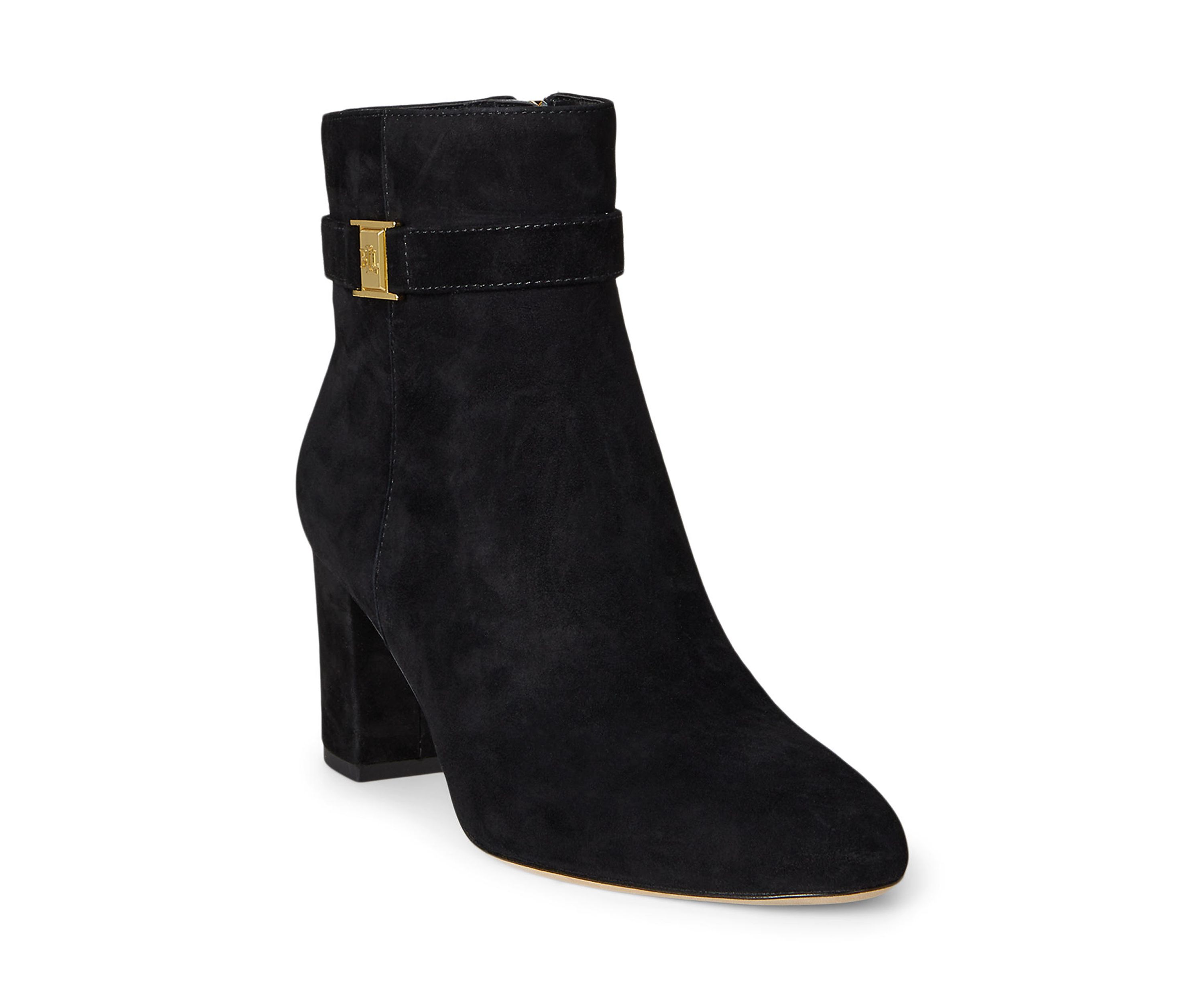Kellie Suede Bootie Heels