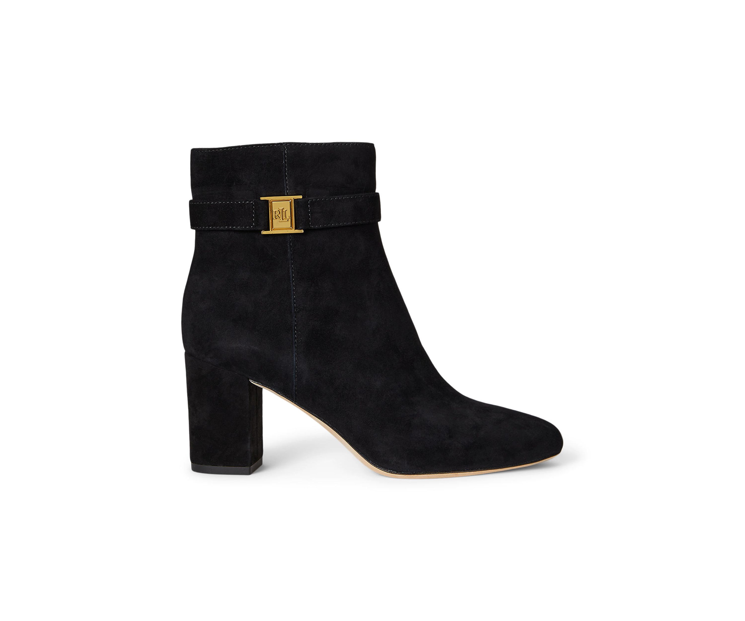 Kellie Suede Bootie Heels