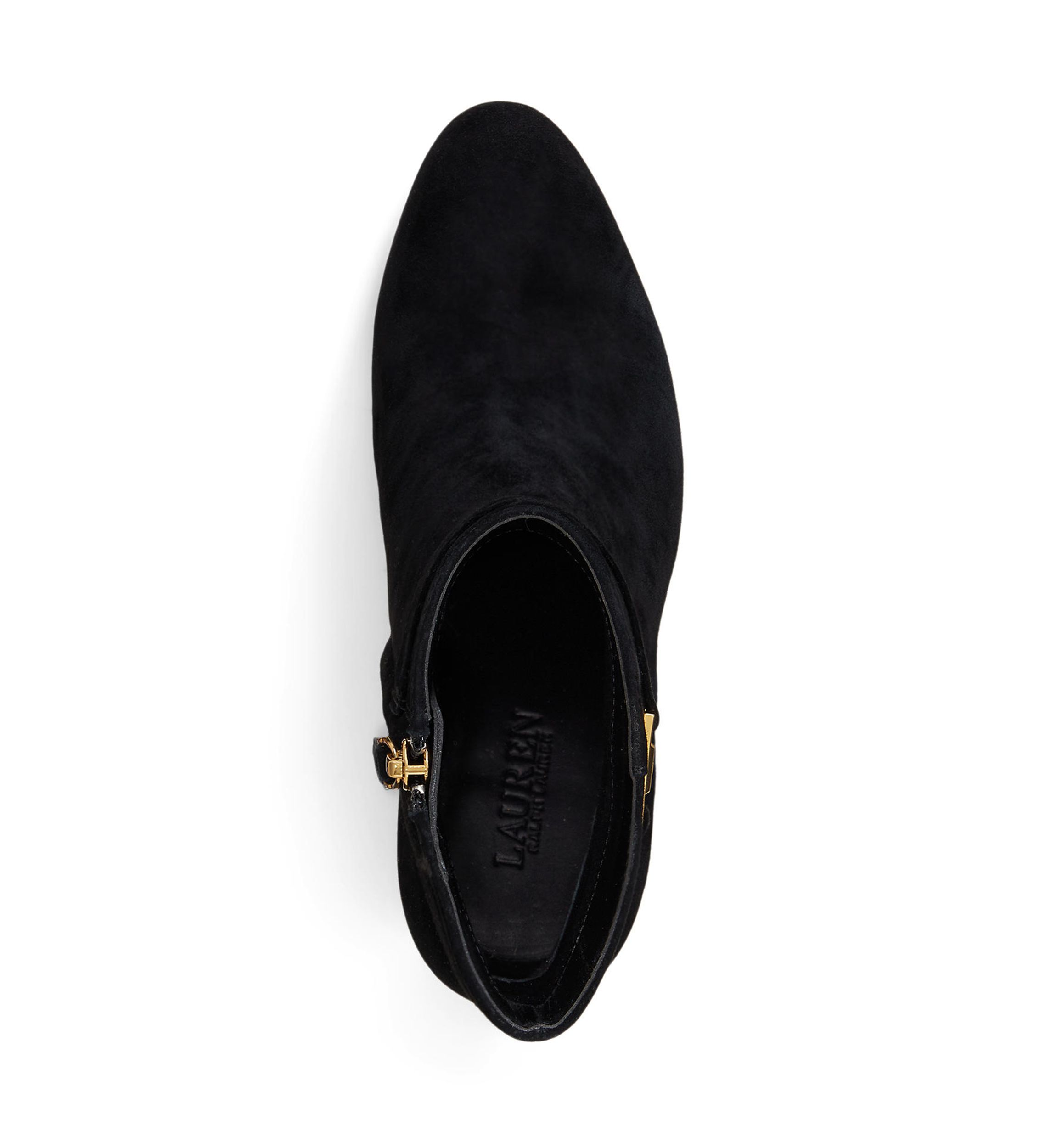 Kellie Suede Bootie Heels