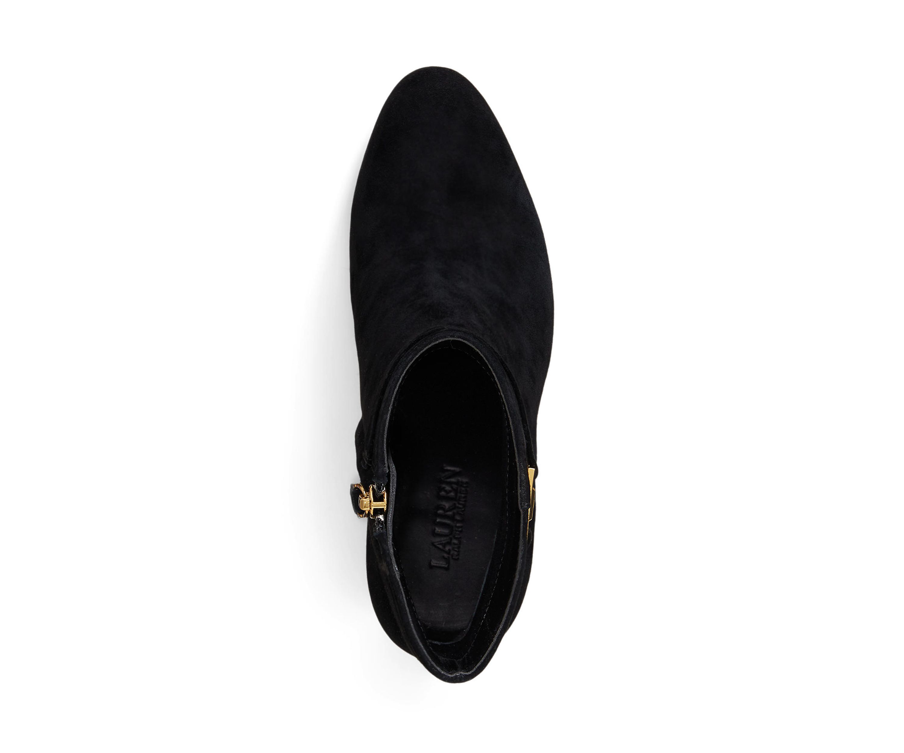 Kellie Suede Bootie Heels
