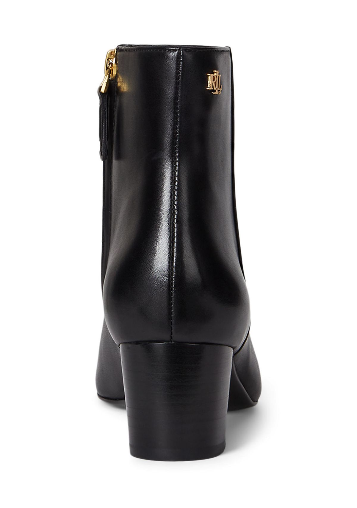 Demi Burnished Leather Booties