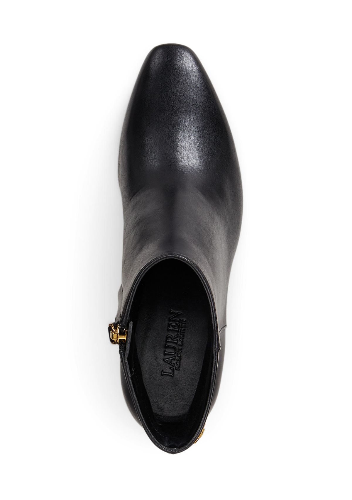 Demi Burnished Leather Booties