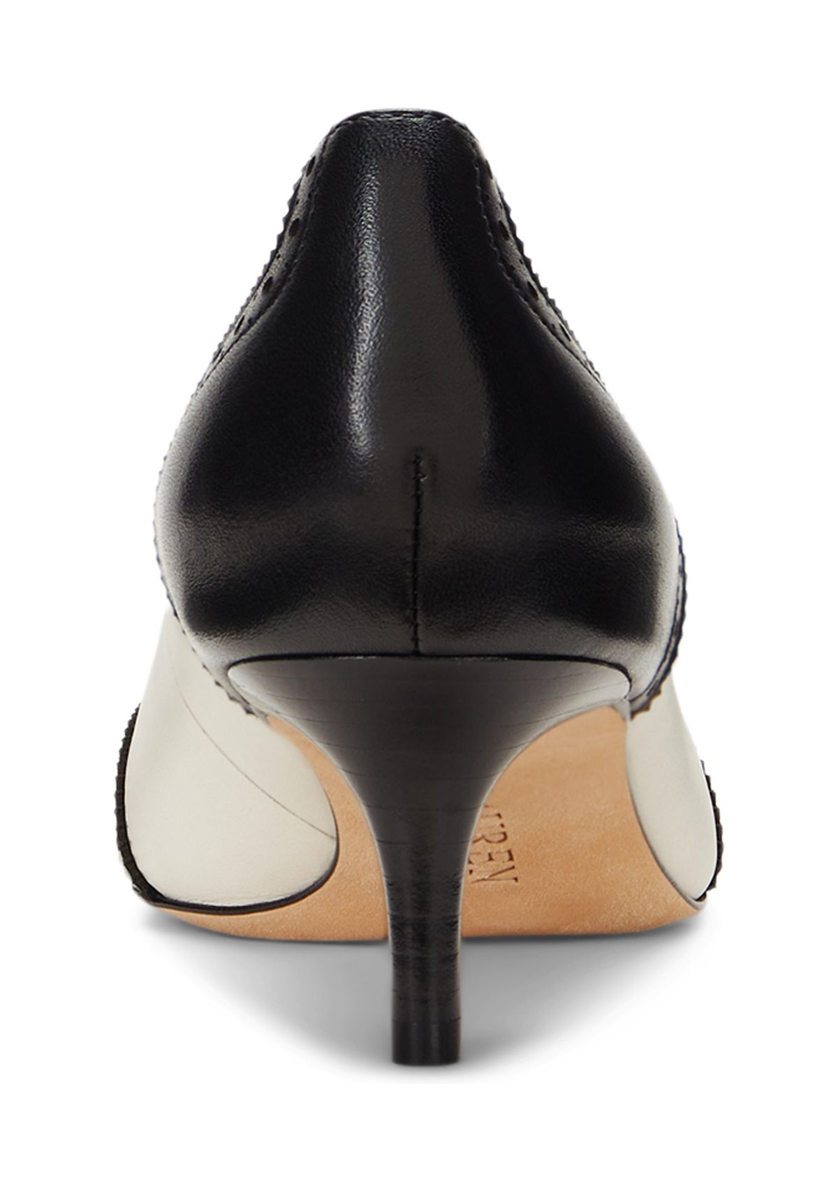 Adrienne Leather Wingtip Pumps