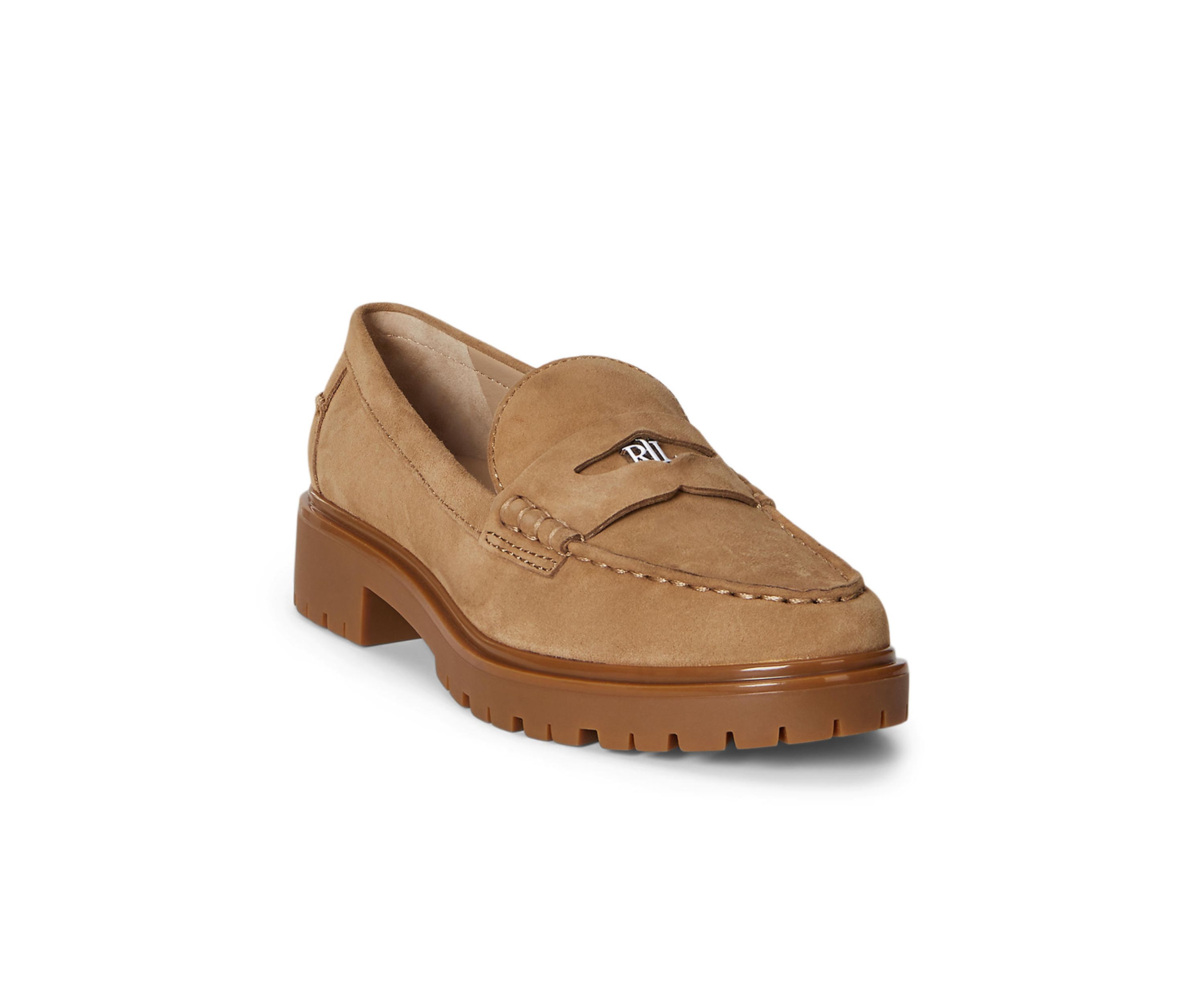 Marli Suede Penny Loafers