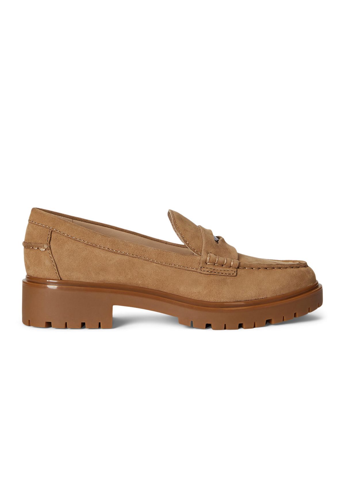 Marli Suede Penny Loafers