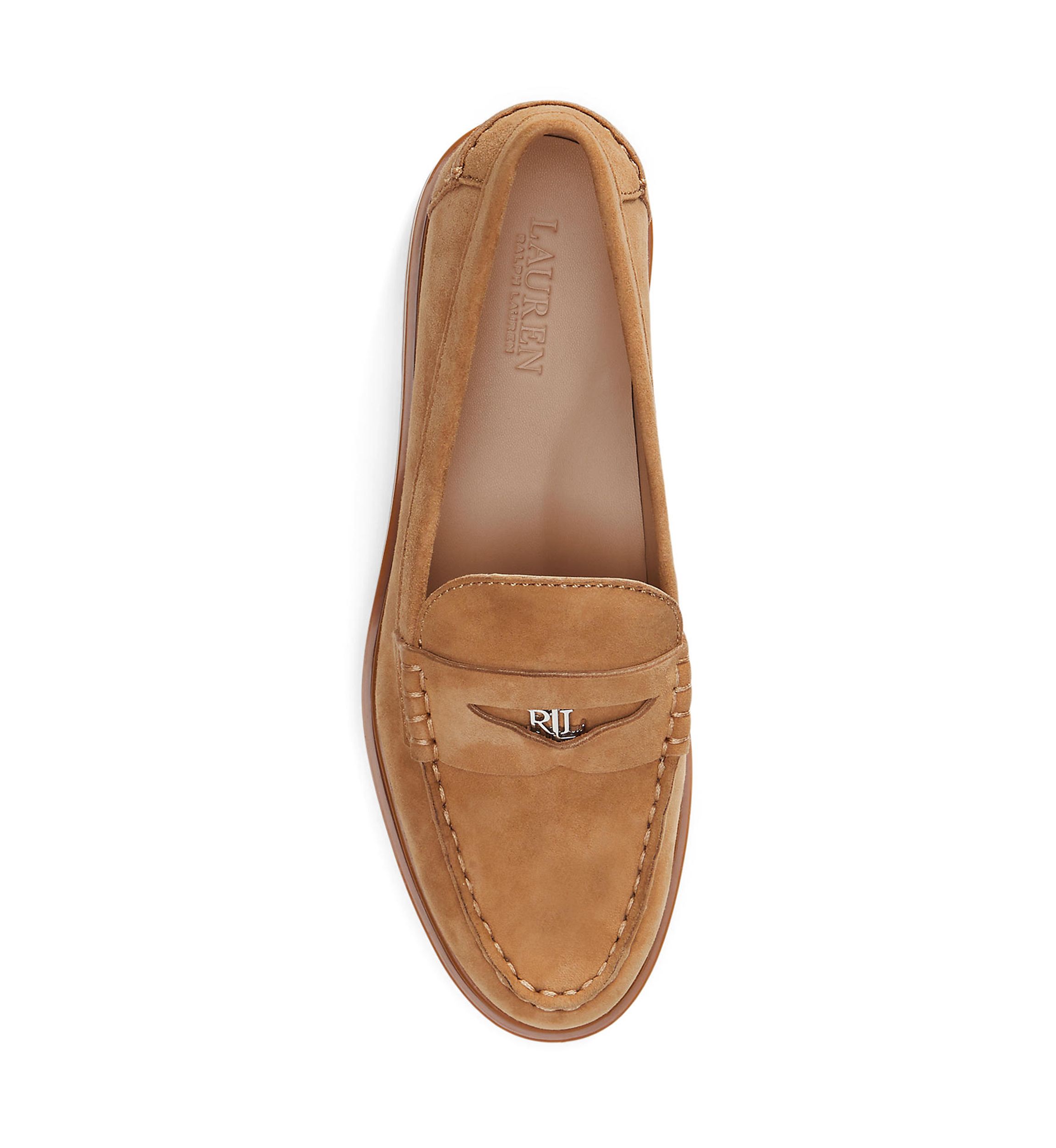 Marli Suede Penny Loafers