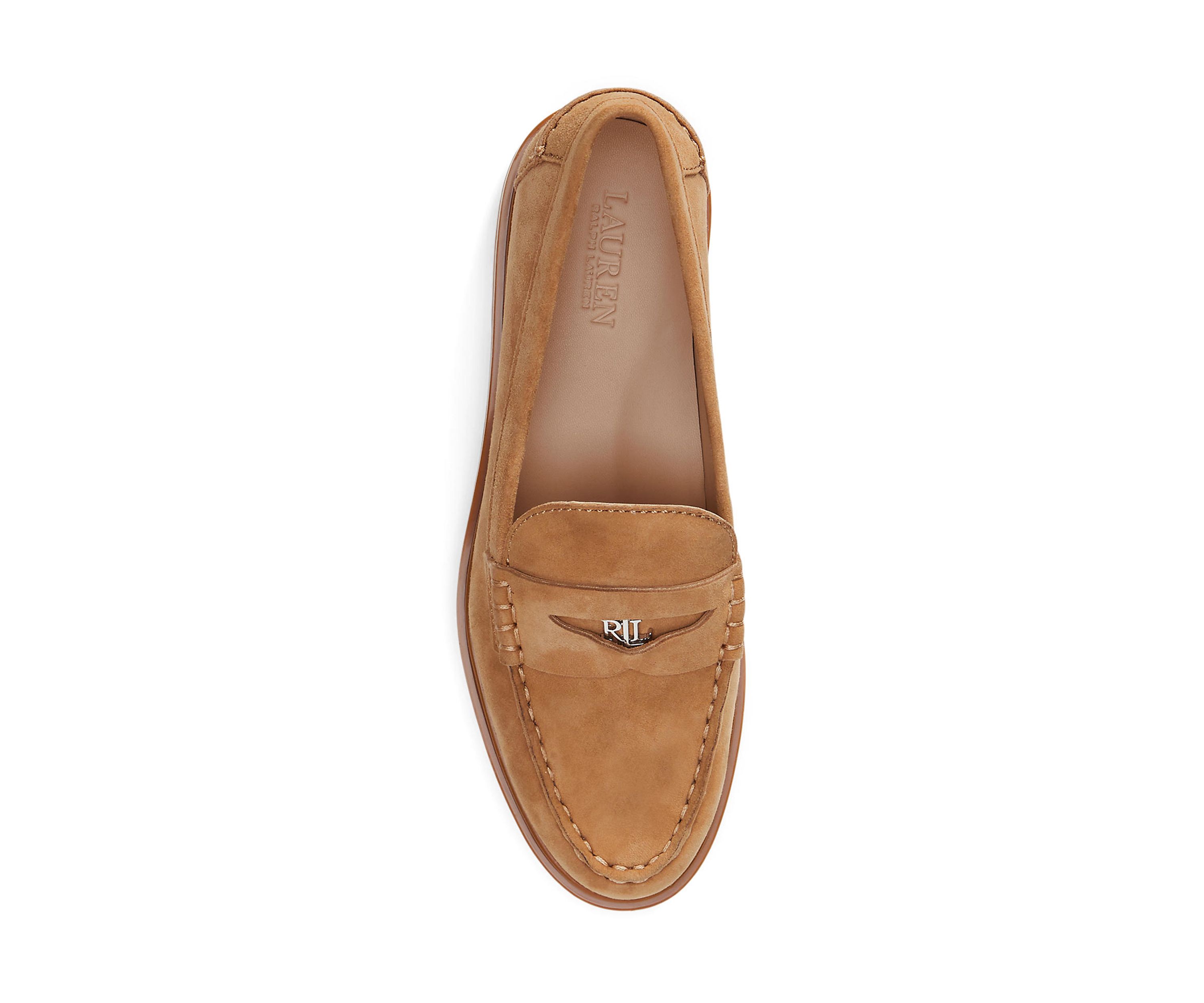 Marli Suede Penny Loafers