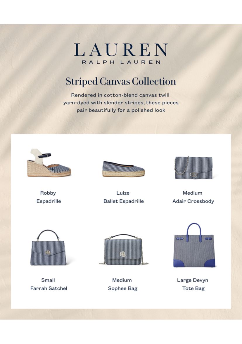 Robby Striped Canvas & Jute Espadrille