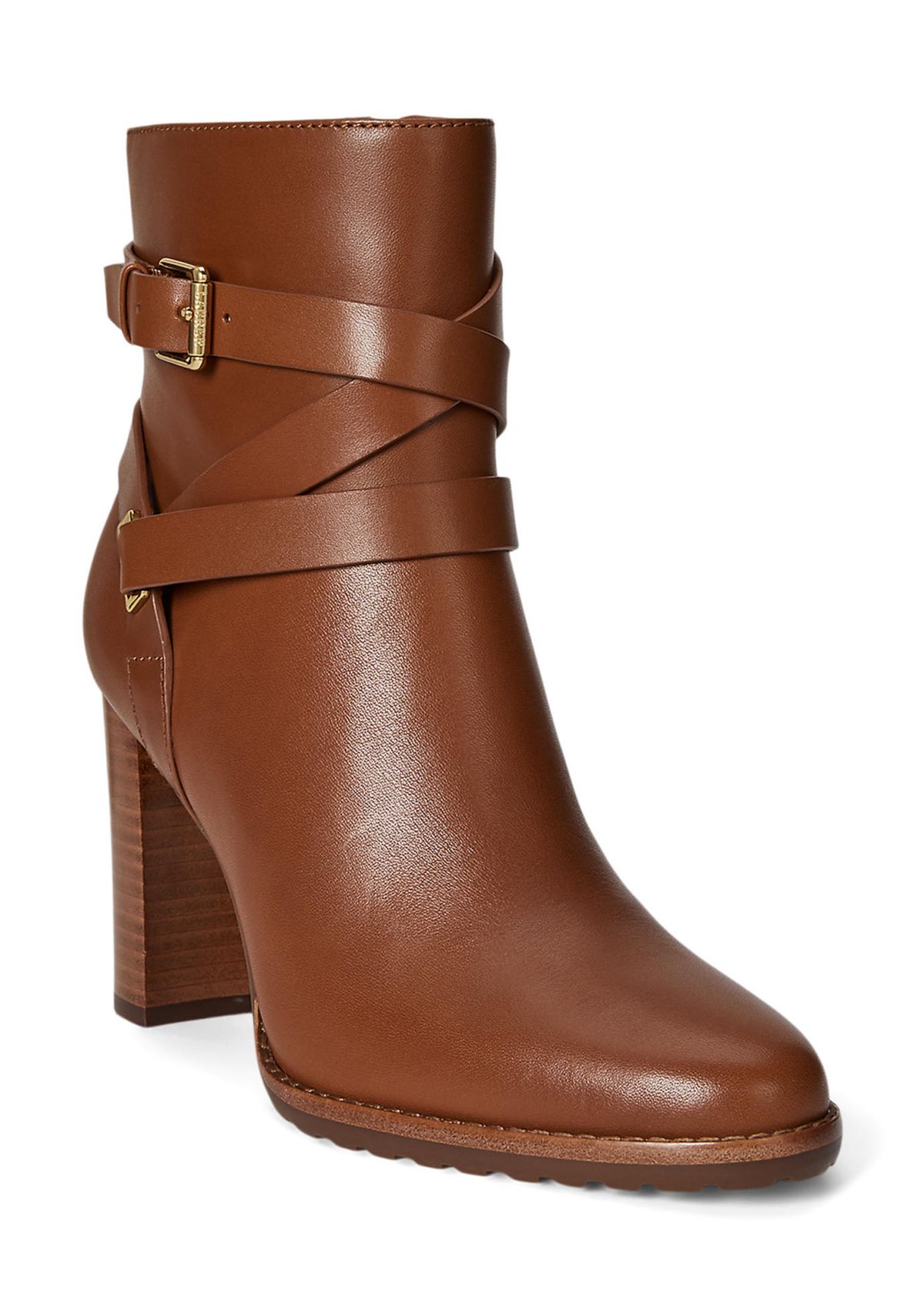 Collins Calfskin Bootie Heels