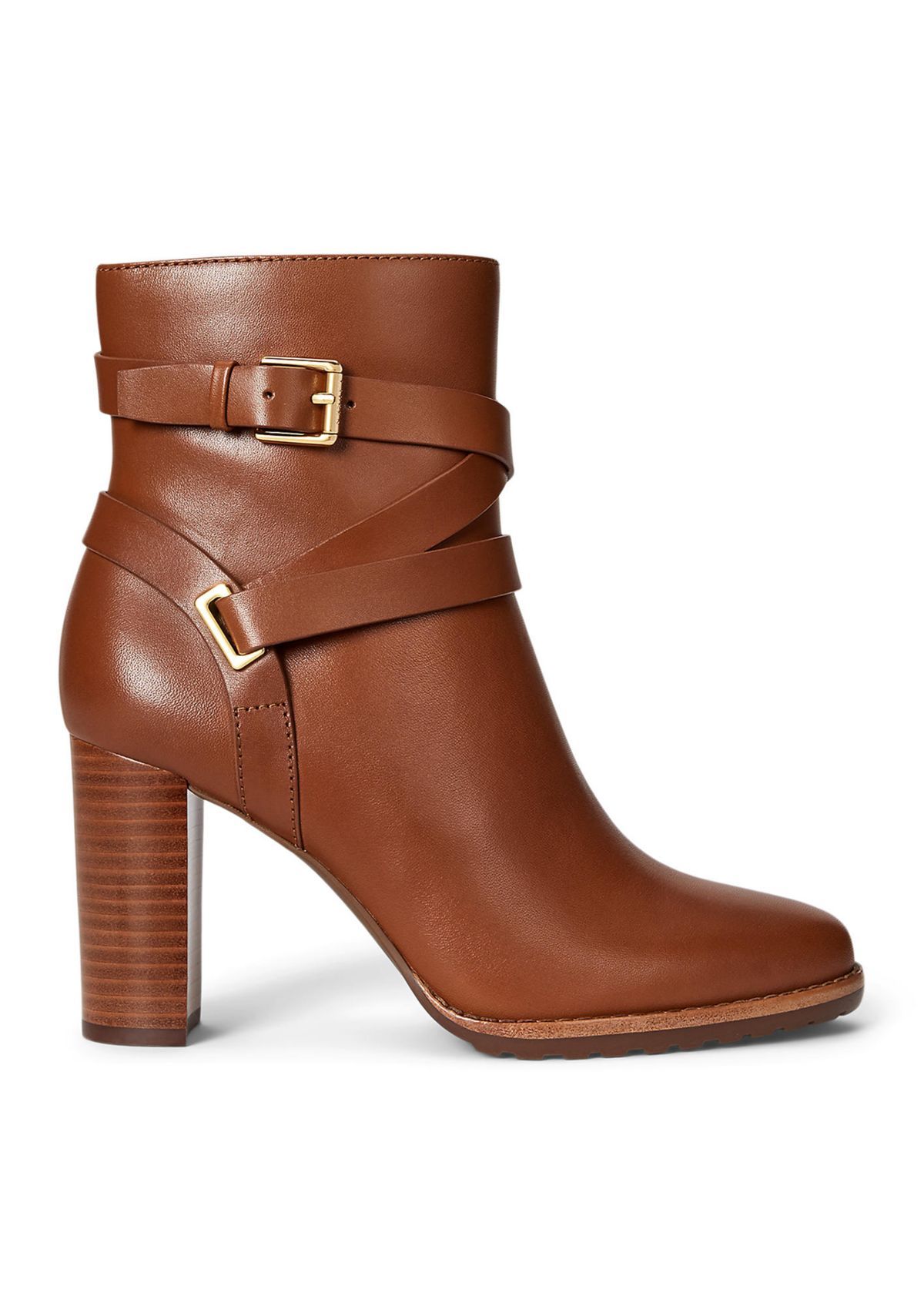 Collins Calfskin Bootie Heels