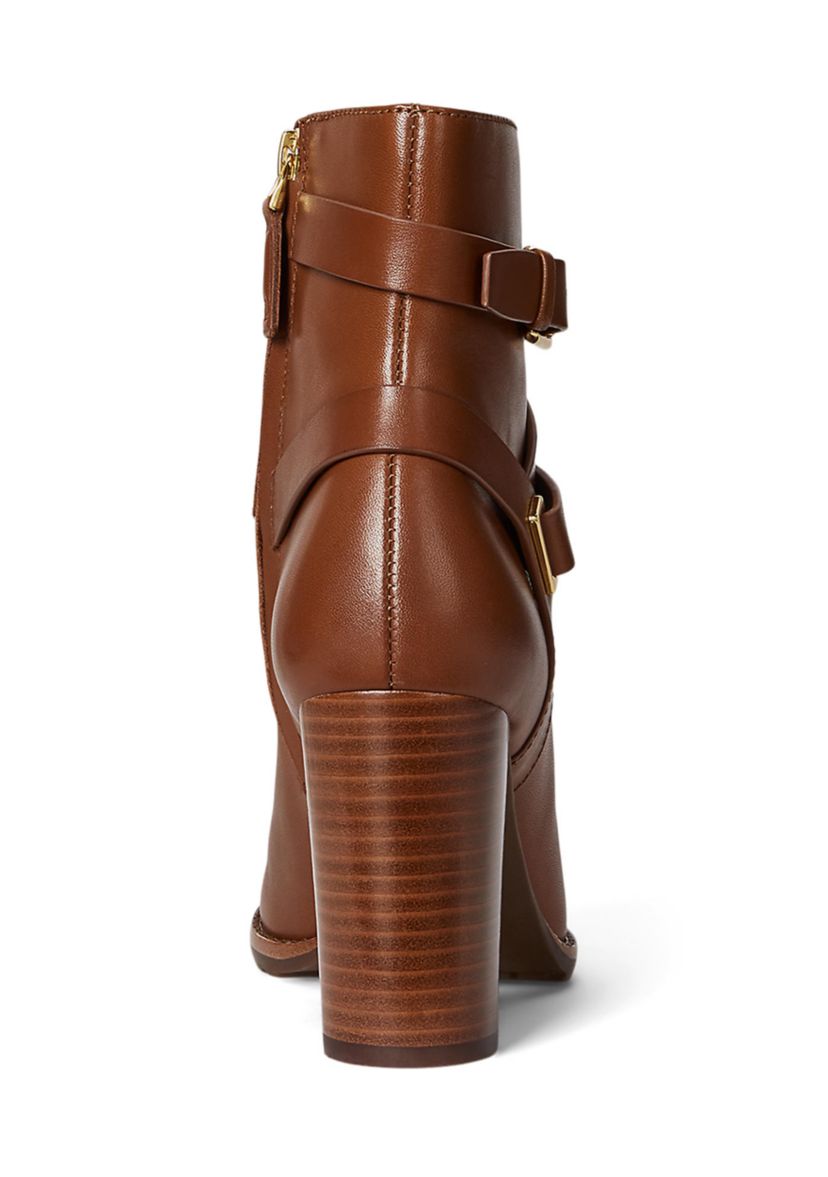 Collins Calfskin Bootie Heels