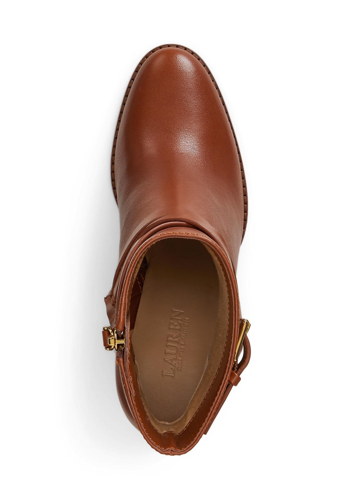 Collins Calfskin Bootie Heels