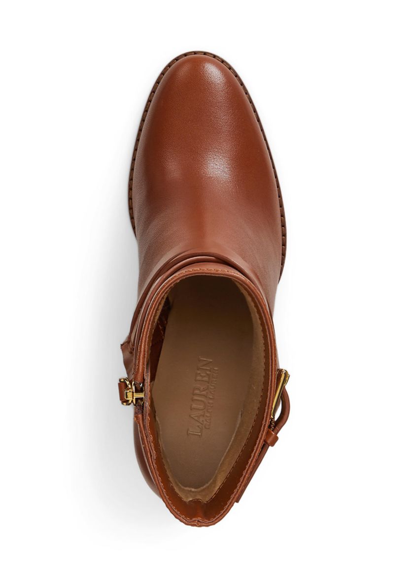 Collins Calfskin Bootie Heels