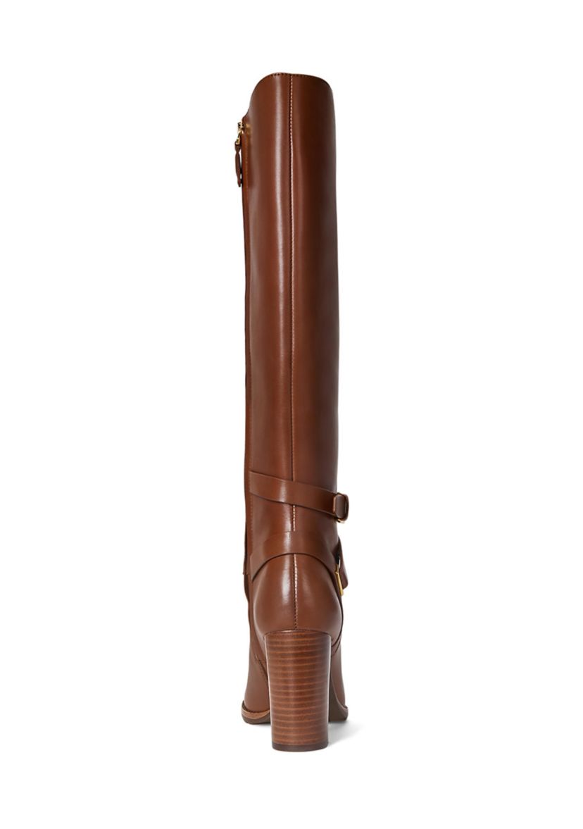 Collins Calfskin Tall Boot Heels