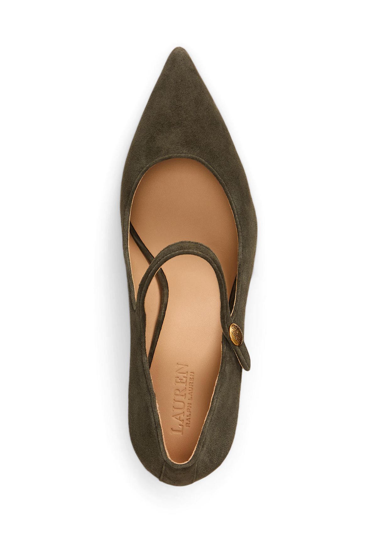 Lanette Suede Mary Jane Pumps