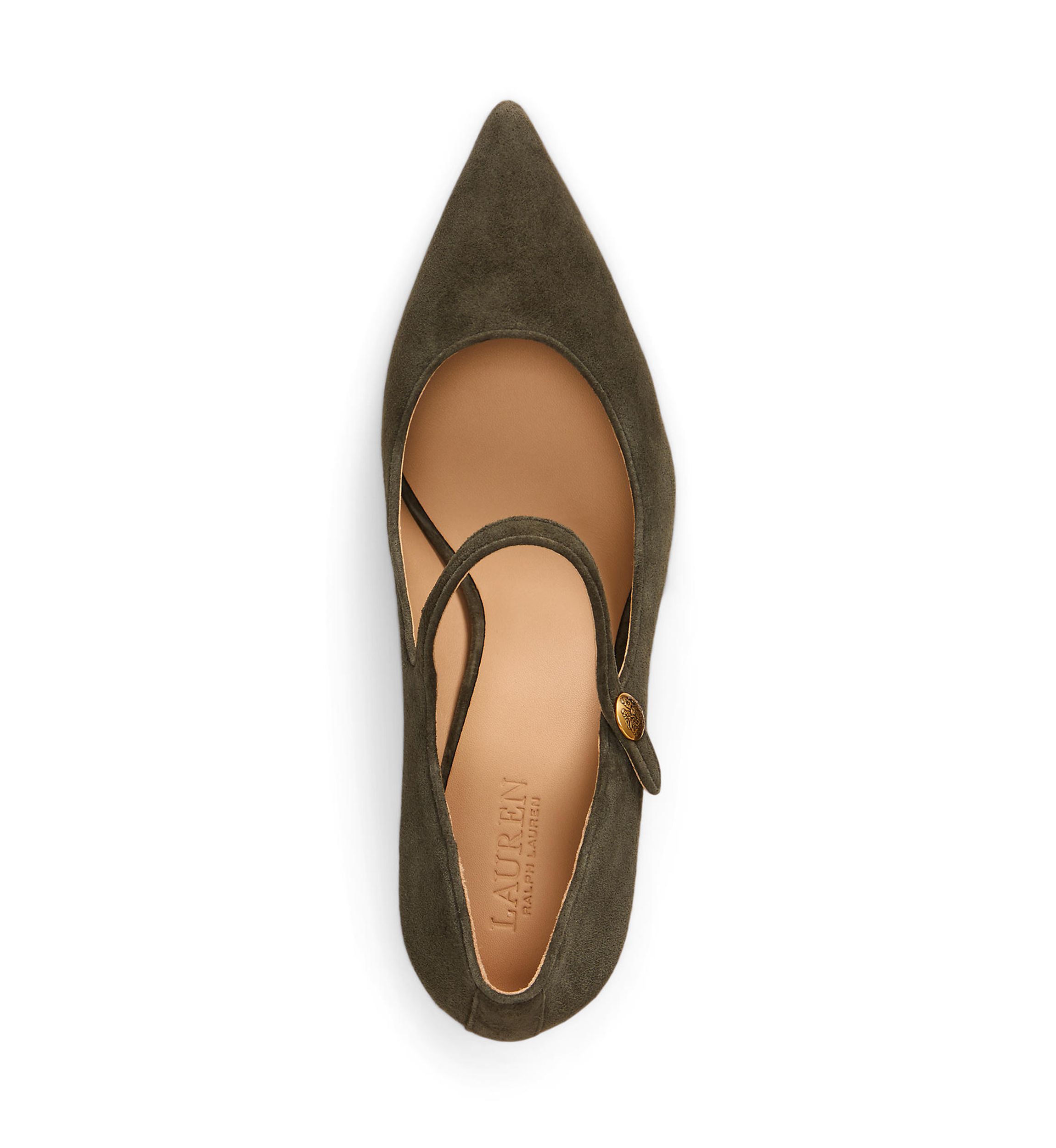 Lanette Suede Mary Jane Pumps