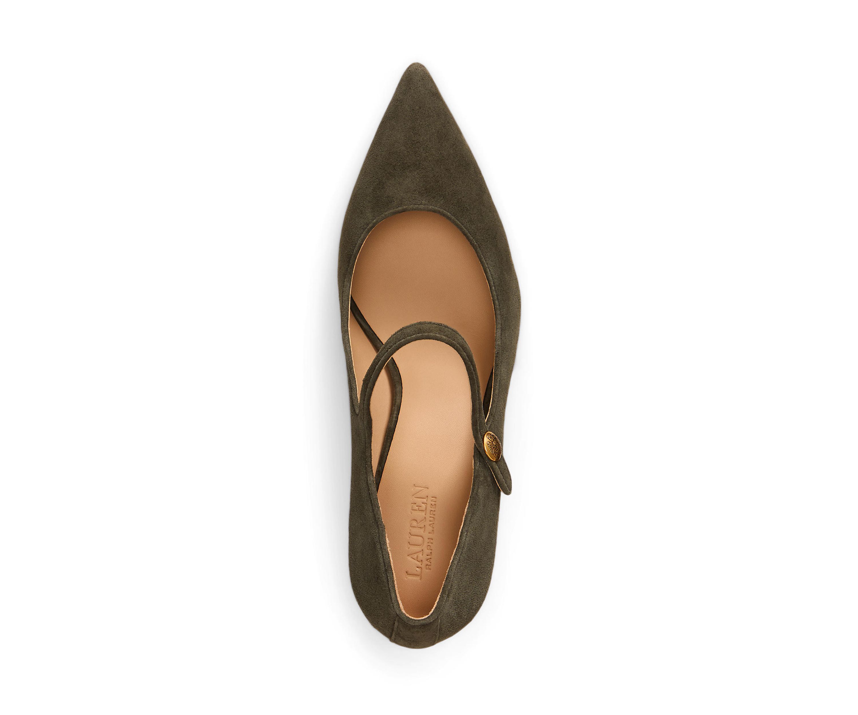 Lanette Suede Mary Jane Pumps