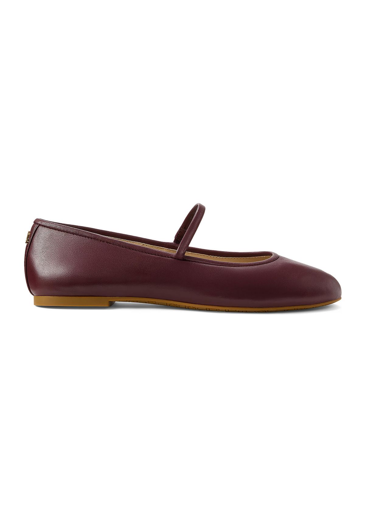 Jayna Nappa Leather Mary Jane Flats