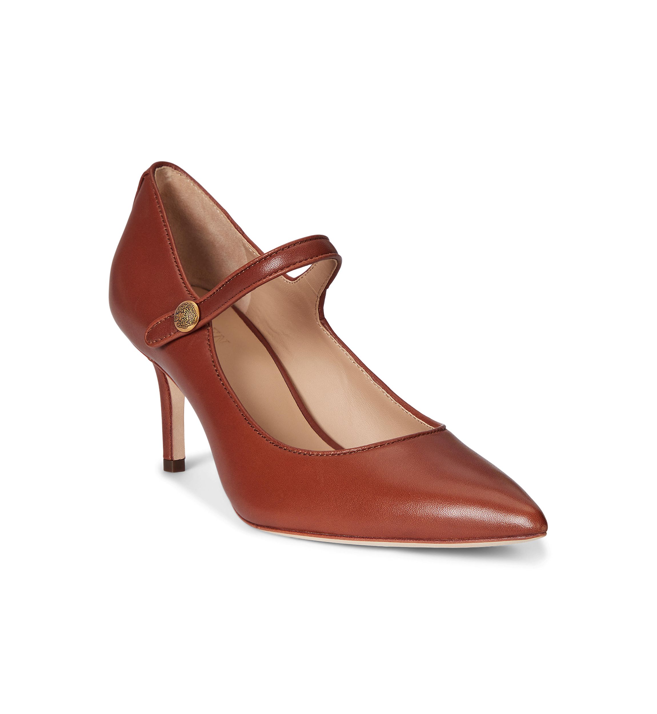 Lanette Calfskin Mary Jane Pumps