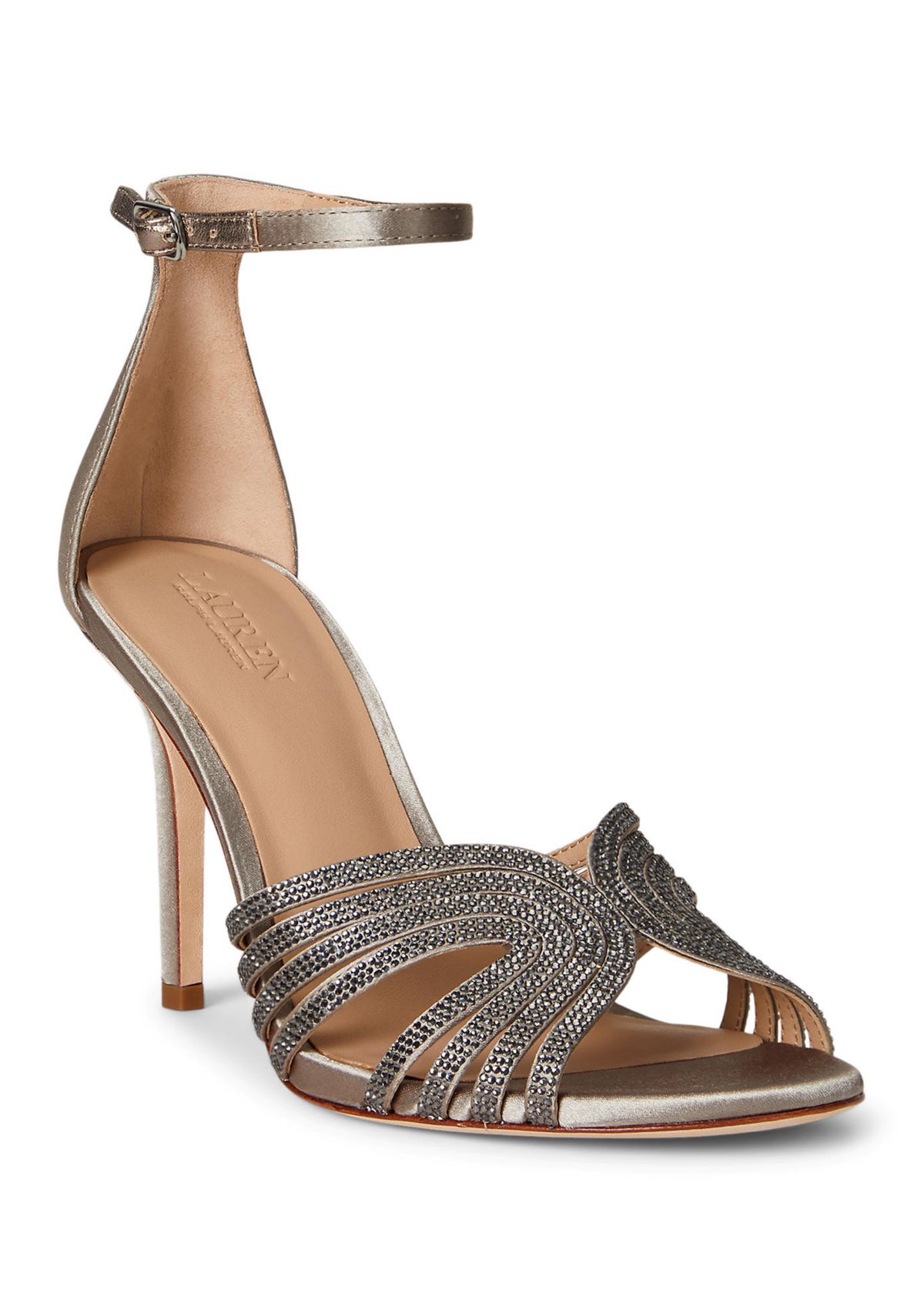 Allie Embellished Multi Strap Sandals