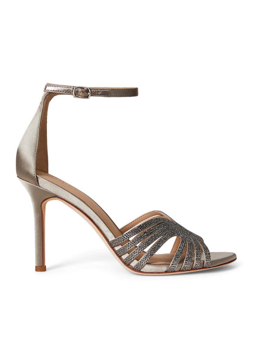 Allie Embellished Multi Strap Sandals