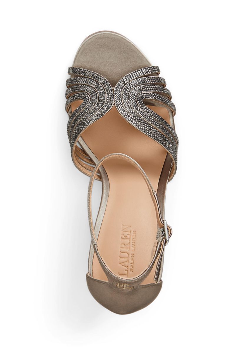 Allie Embellished Multi Strap Sandals