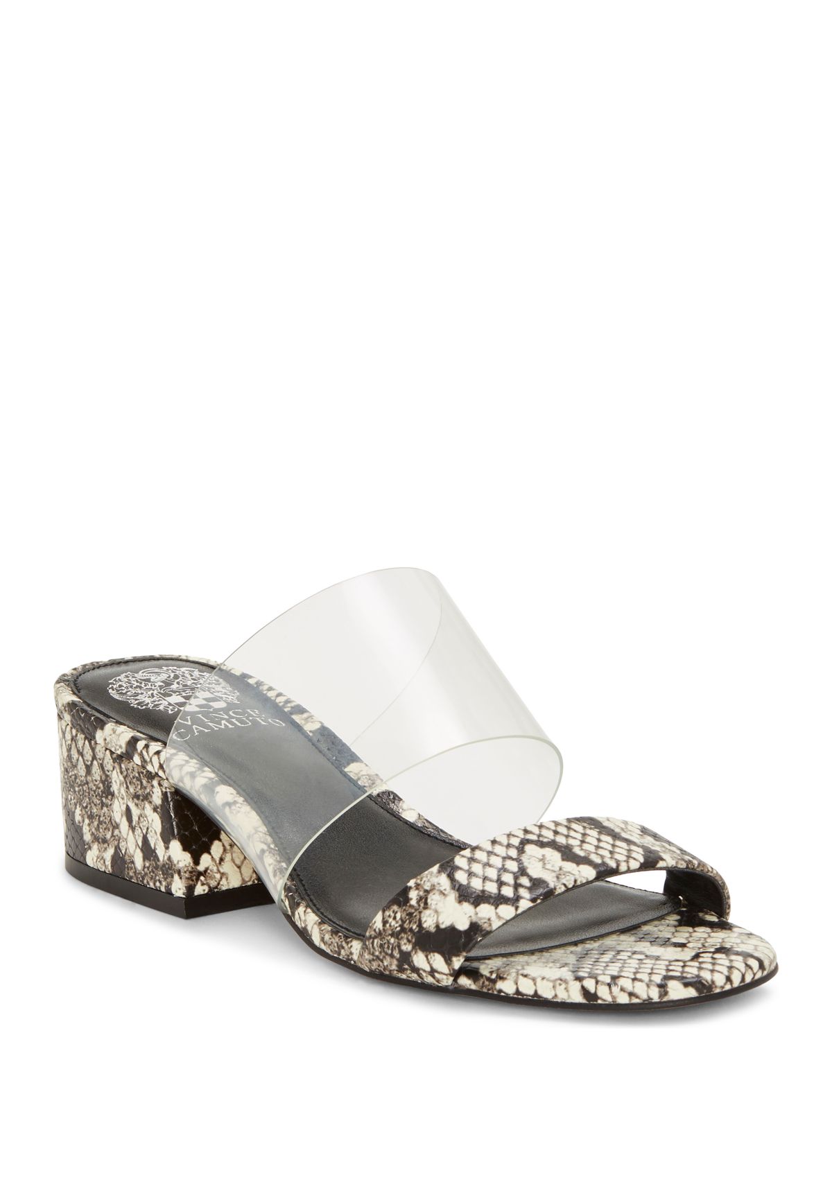Caveera Lucite Heeled Sandals