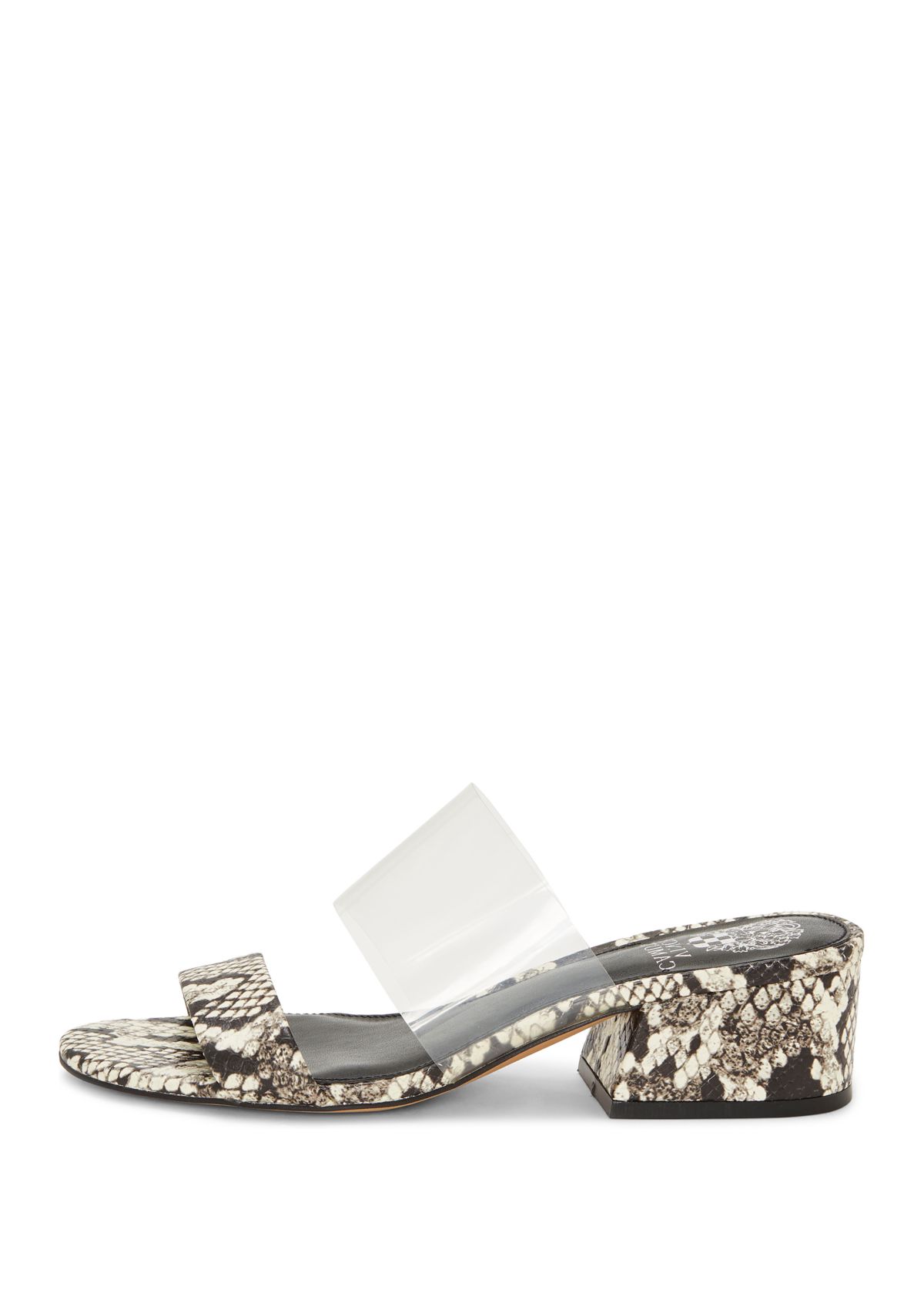 Caveera Lucite Heeled Sandals