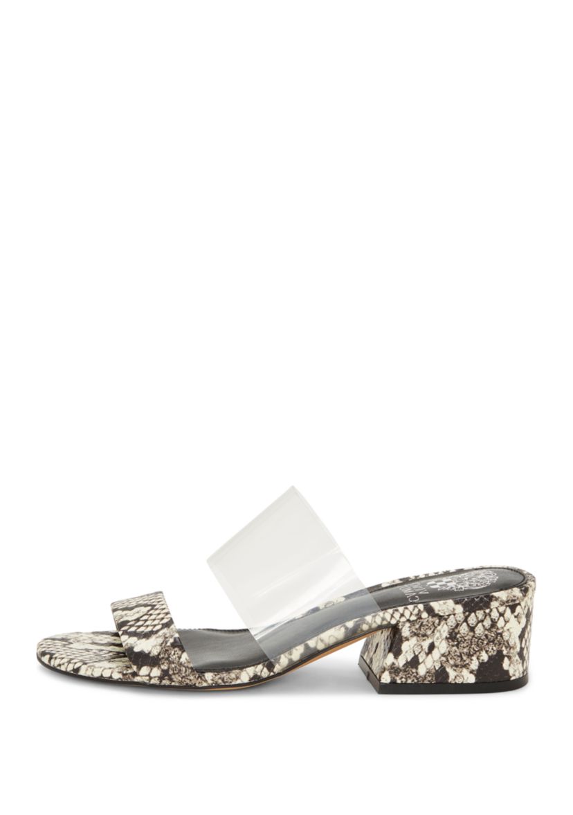 Caveera Lucite Heeled Sandals