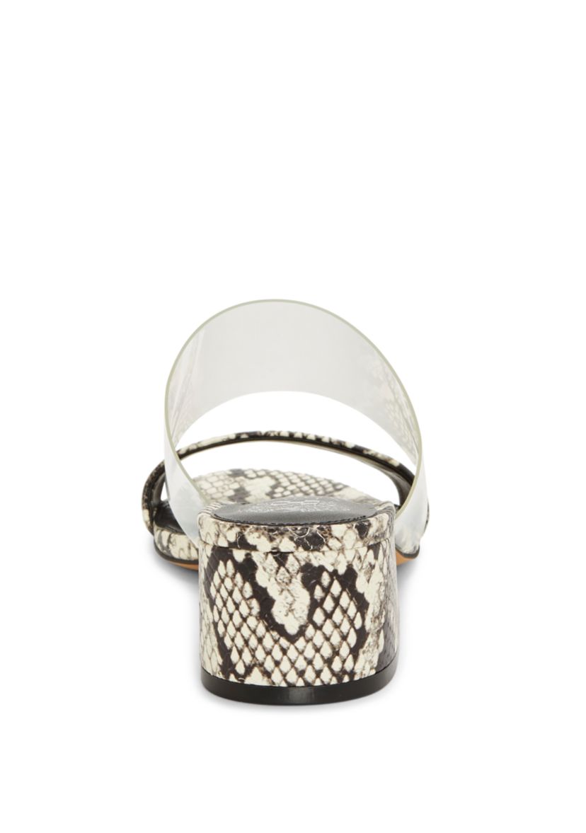 Caveera Lucite Heeled Sandals