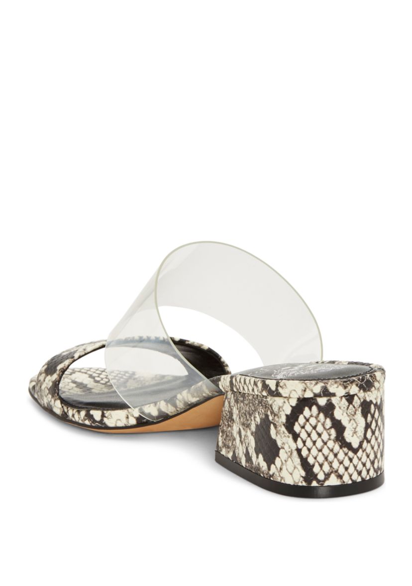 Caveera Lucite Heeled Sandals
