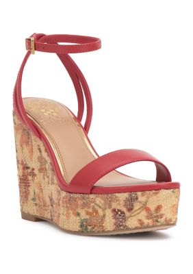 Vince Camuto Women's Emrey Wedge Sandals, 9.5M