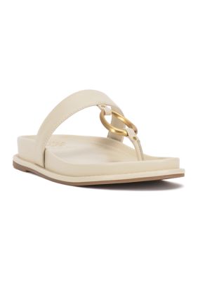 Vince Camuto Women's Genri Sandals, White, 9M