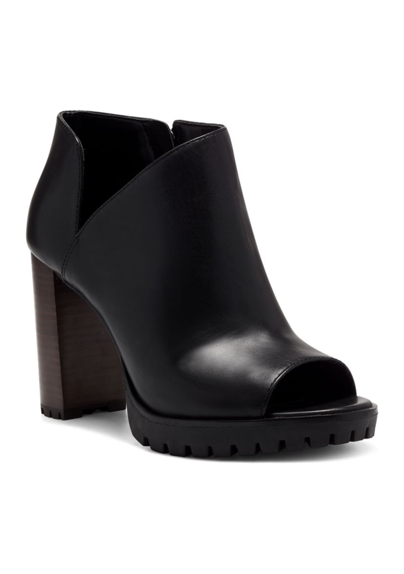 Hevana High Heel Peep Toe Booties