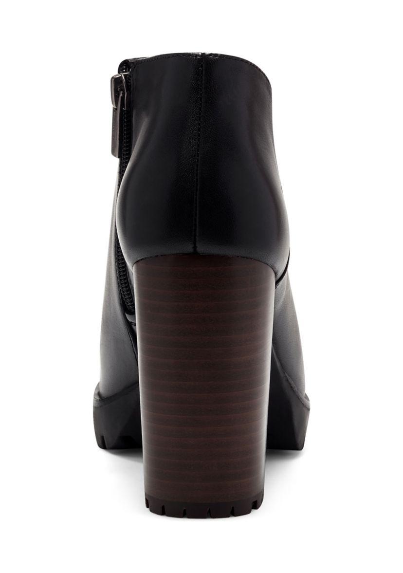 Hevana High Heel Peep Toe Booties