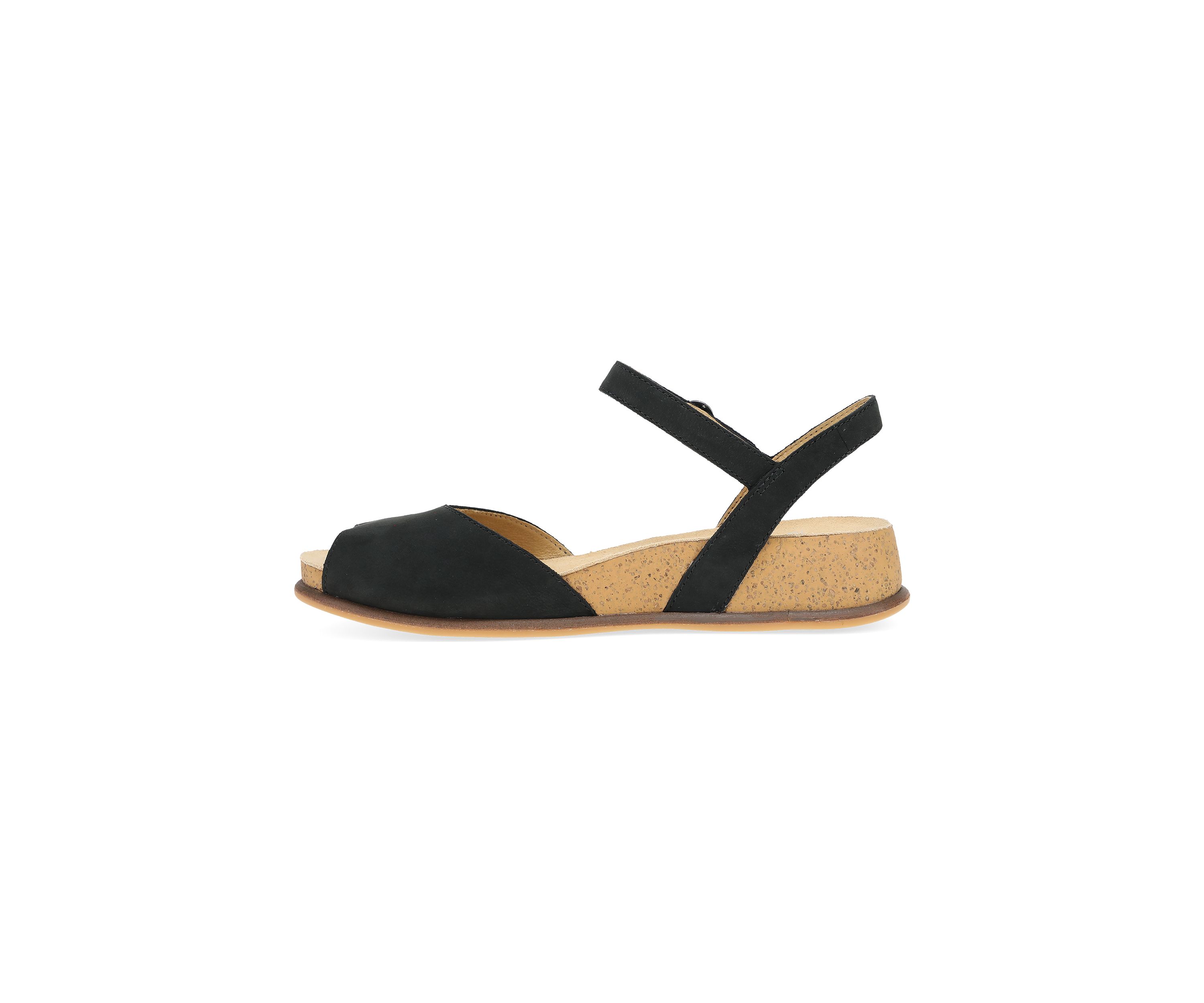 Cass Peep Toe Split Sandals