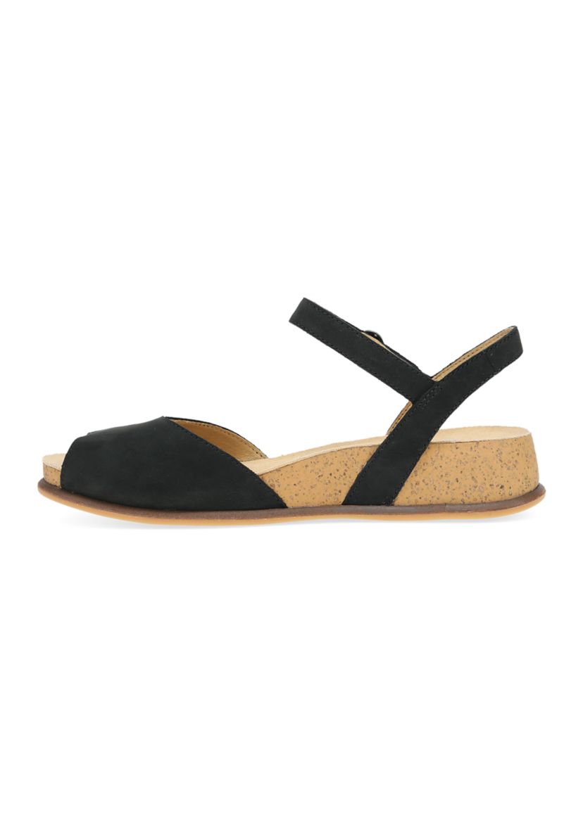 Cass Peep Toe Split Sandals