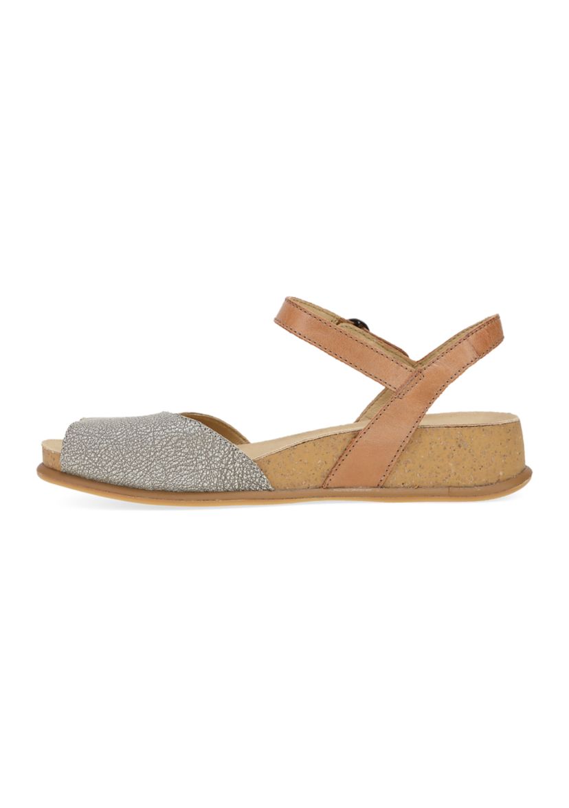 Cass Peep Toe Split Sandals