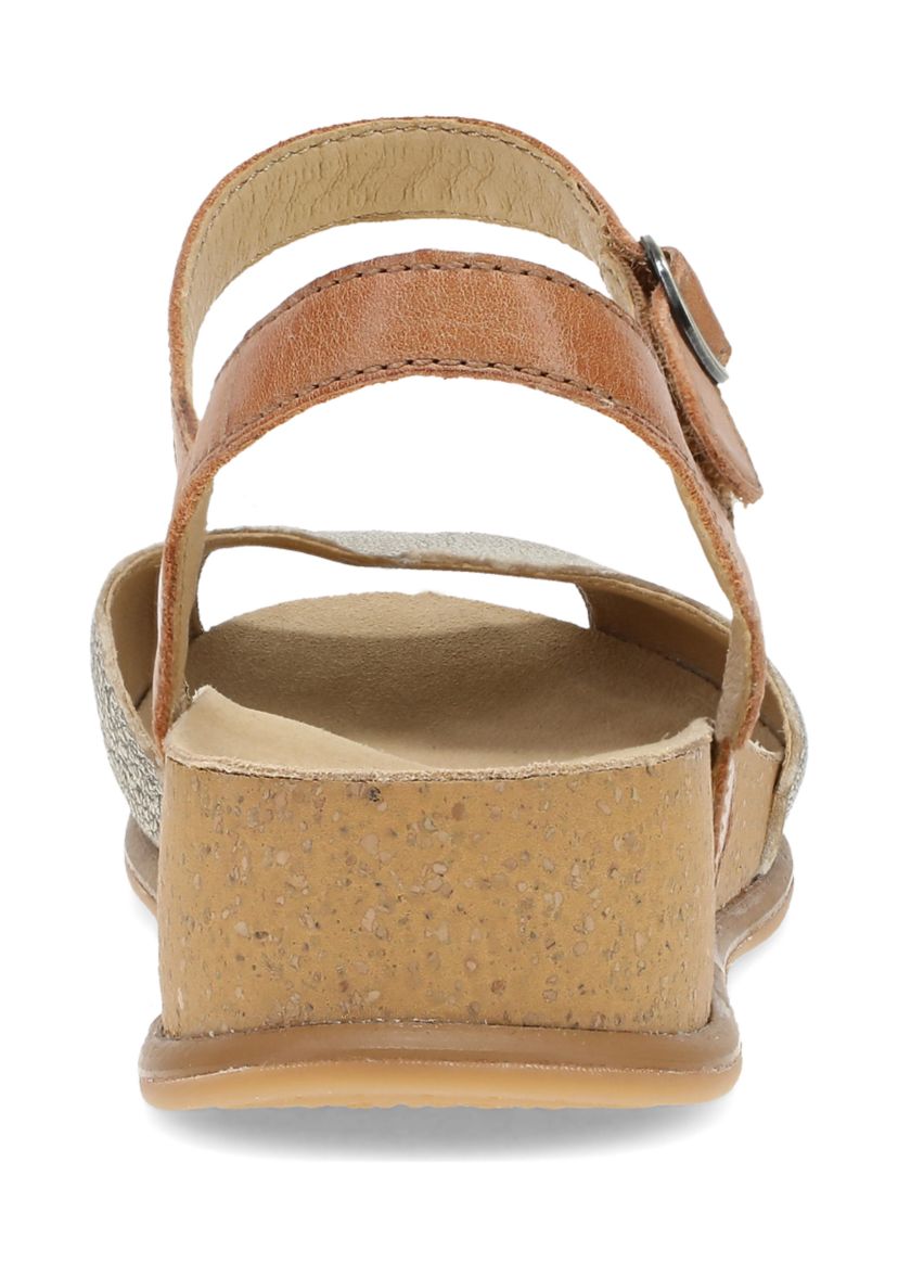 Cass Peep Toe Split Sandals