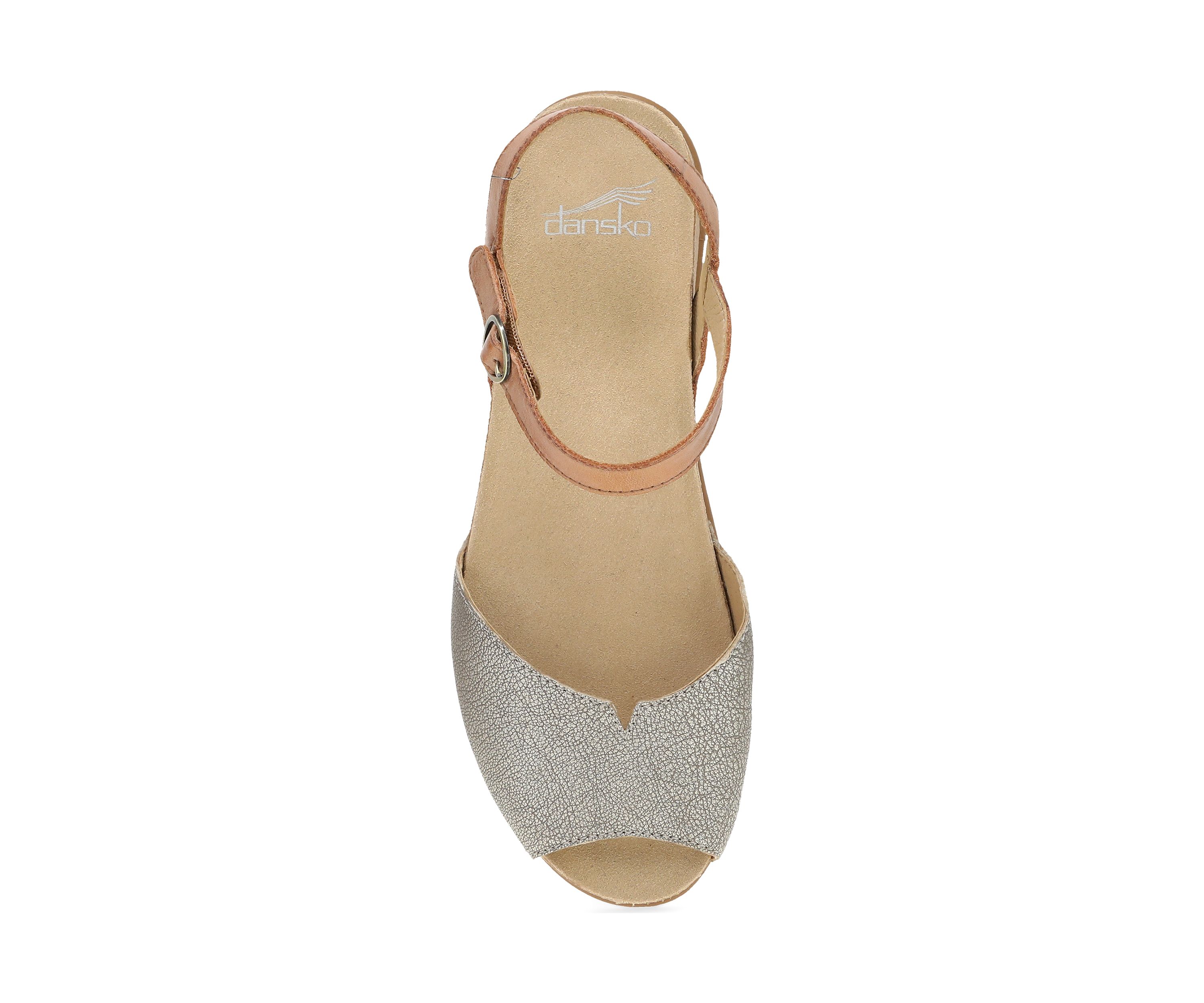 Cass Peep Toe Split Sandals
