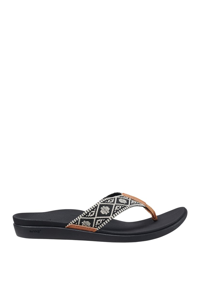  Ortho Bounce Woven  Flip Flop Sandals