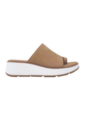 Eileen Fisher Dare Toe Ring Wedge Thong Sandals | belk