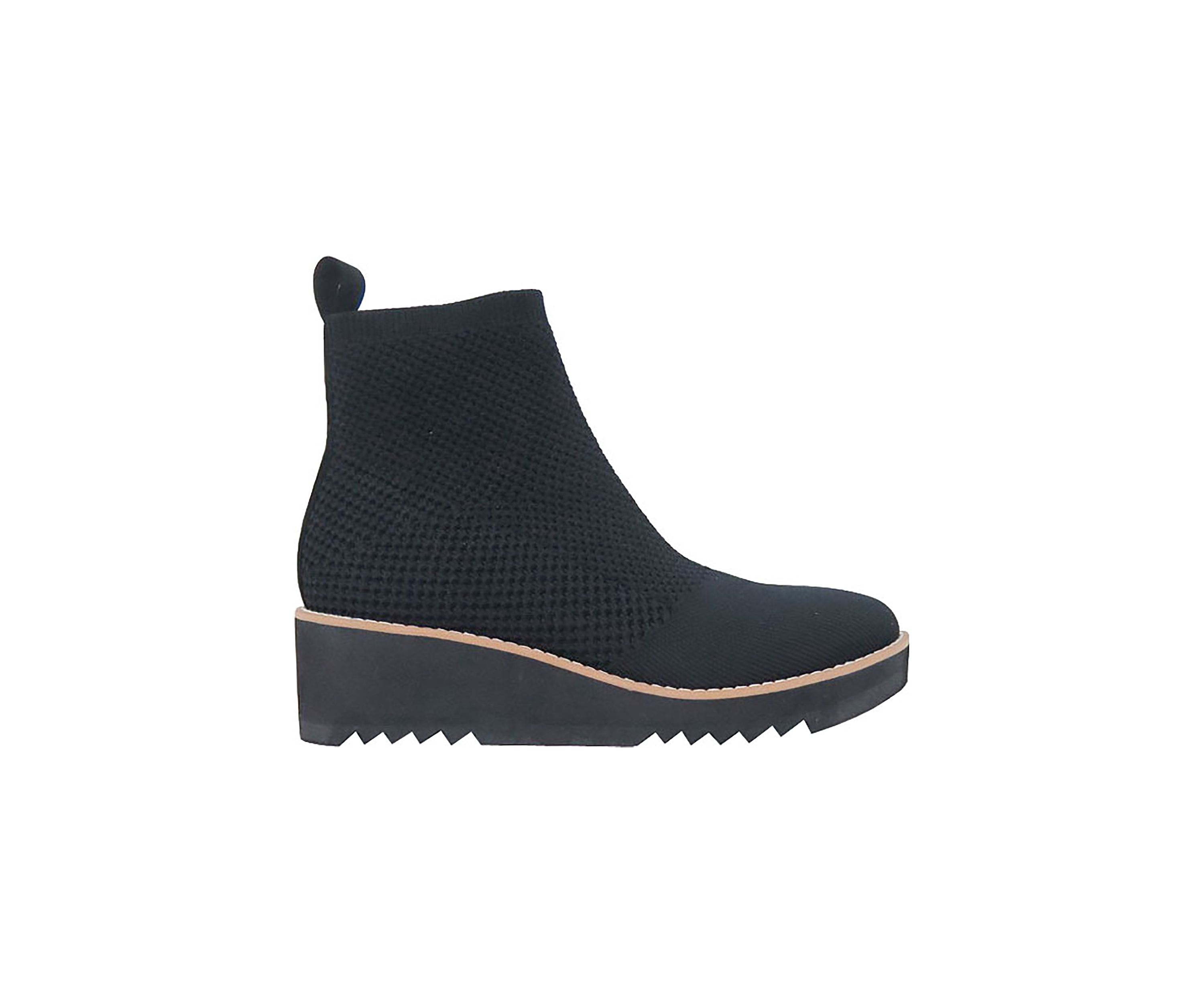 London Knit Wedge Booties