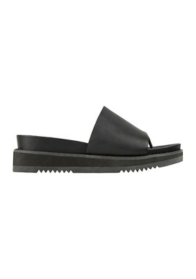 Eileen Fisher Women's Touch Slide Sport Bottom Sandals, Black, 8.5M -  0784239168877