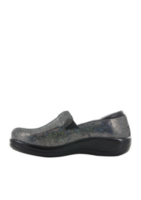 Keli Pewter Lace Clogs