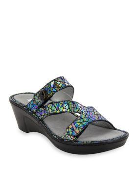 Alegria loti hot sale wedge sandal