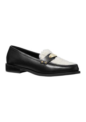 michael michael kors finley perforated casual loafers