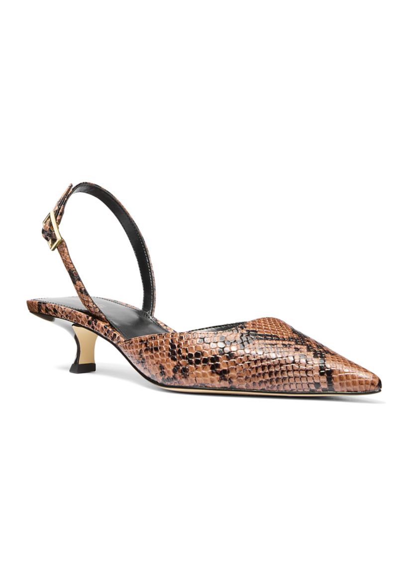 Luna Kitten Sling Pumps